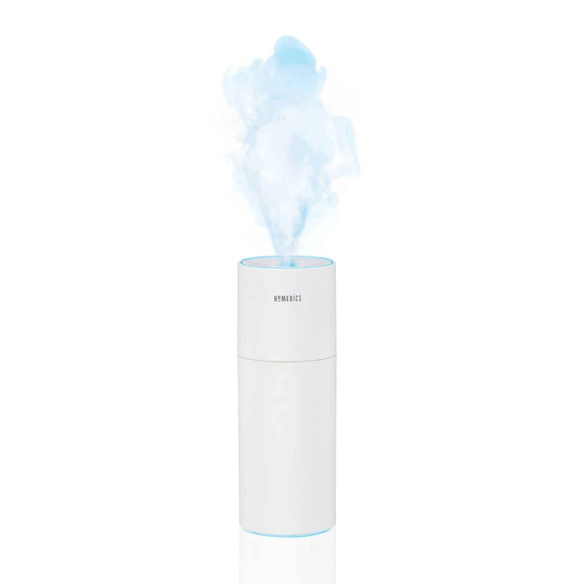 Portable Ultrasonic Humidifier, Cordless, Desktop, Travel, up to 10-Hour Runtime, Visible Quiet Cool Mist, White