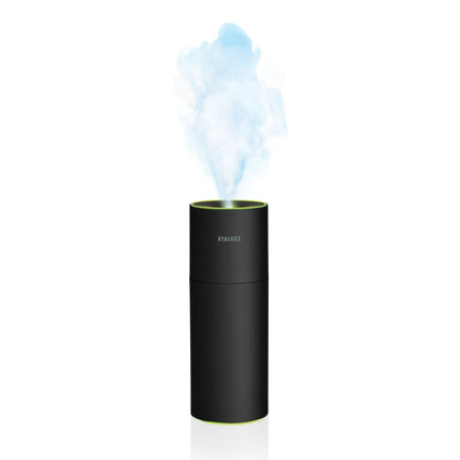 Portable Ultrasonic Humidifier, Cordless, Desktop, Travel, up to 10-Hour Runtime, Visible Quiet Cool Mist, Black